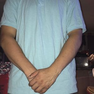 Men’s Teal Fancy Polo